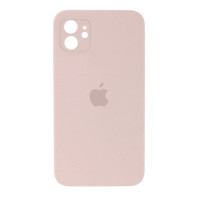 Чохол Silicone Case Full Camera Square для iPhone 11 Pink sand